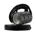 Oprawa sufitowa wisząca 2m E27 Czerń połysk SZ61099 Eco Light