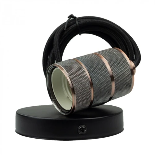 Oprawa sufitowa wisząca 2m E27 Czerwona miedź SZ61102 Eco Light