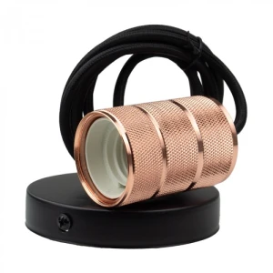 Oprawa sufitowa wisząca 2m E27 Różowe Złoto SZ61103 Eco Light