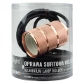 Oprawa sufitowa wisząca 2m E27 Różowe Złoto SZ61103 Eco Light