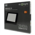 DOWNLIGHT N/T KWADRAT 24W 4000K CZARNY DL-1 EC20478 Eco Light
