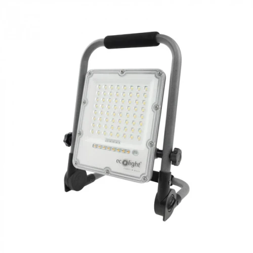 NAŚWIETLACZ ROBOCZY LED Z AKUMULATOREM 30W 5000K EC20495 Eco Light
