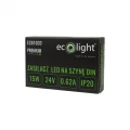 Zasilacz na szynę DIN PREMIUM 24V 15W EC61033 Eco Light