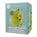 MARY'S LAMPKA NOCNA LED Kapibara Florystka RGB MW61108
