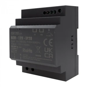 Zasilacz na szynę DIN PREMIUM 12V 80W EC61283 Eco Light