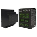 Zasilacz na szynę DIN PREMIUM 12V 100W EC61284 Eco Light