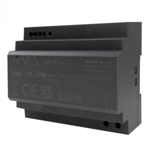 Zasilacz na szynę DIN PREMIUM 12V 150W EC61285 Eco Light