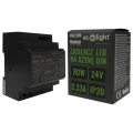 Zasilacz na szynę DIN PREMIUM 24V 80W EC61286 Eco Light