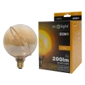 SERIA ZERO 4W 200lm E27 G130 Amber ST-G130SRA SZ61355 Eco Light