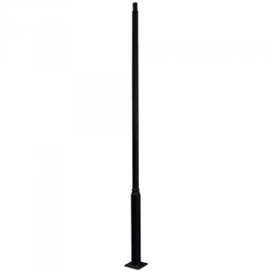 Słup oświetleniowy składany fi 60mm 3m czarny EC61656 Eco Light