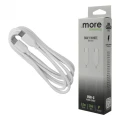 Kabel USB-C biały 2m ME61659 Eco Light