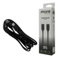 Kabel USB-C czarny 2m ME61660 Eco Light