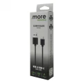 Kabel USB-A/USB-C czarny 2m ME61664 Eco Light