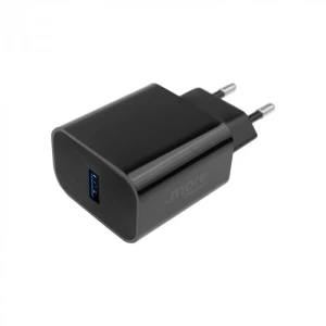 Ładowarka sieciowa 20W USB-A czarna ME61699 Eco Light