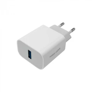 Ładowarka sieciowa 20W USB-A biała ML61700 Eco Light