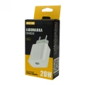 Ładowarka sieciowa 20W USB-A biała ML61700 Eco Light
