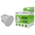Mikrofalowy czujnik ruchu hermetyczny CM-5B IP65 Biały 360st. P/T max 2000W detekcja ruchu 2-6m EC61832 Eco Light