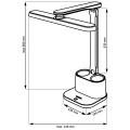 Lampka biurkowa Goldlux BARI LED biała 4000K – 325013
