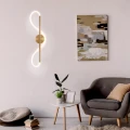 Kinkiet ścienny Goldlux EMMA LED 19W złoty 4000K – 327994