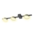 Lampa ścienno-sufitowa Goldlux JOY 3xGX53 z żarówką LED czarna – 326263