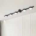 Lampa ścienno-sufitowa Goldlux JOY 5xGX53 z żarówką LED czarna – 326270