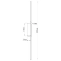 Kinkiet Goldlux AISHA LED 20W 4000K czarny – 333971