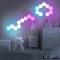 Lampa dekoracyjna Goldlux MAYA LED RGBW 9 sześcianów pilot RF – 331458