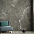 Lampa podłogowa Goldlux STRANGER LED 25W 4000K czarna – 330154