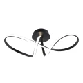 Lampa sufitowa Goldlux FLAVIA LED 33W 4000K czarna – 331830