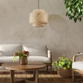 Lampa wisząca Goldlux BERTA XL 1xE27 beżowa – 330635