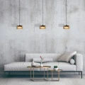 Lampa wisząca Goldlux OFELIA 1xGX53 amber 4000K – 331274
