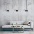 Lampa wisząca Goldlux OFELIA 1xGX53 smoky 4000K – 331267