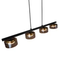 Lampa wisząca Goldlux OFELIA 4xGX53 amber 4000K – 331311