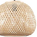 Lampa wisząca Goldlux ZANZIBAR 1xE27 naturalna beżowa – 329196