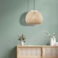 Lampa wisząca Goldlux ZANZIBAR 1xE27 naturalna beżowa – 329196