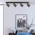 Oprawa listwa ścienno-sufitowa Goldlux LONDON 4xGU10 czarna – 327727