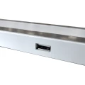 Lampka biurkowa Goldlux MADERA LED 4000K biało srebrna – 324955