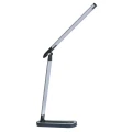 Lampka biurkowa Goldlux MADERA LED 4000K czarno srebrna – 324962