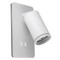 Kinkiet Goldlux PARIS 1xGU10 LED 6W z włącznikiem biały – 324351