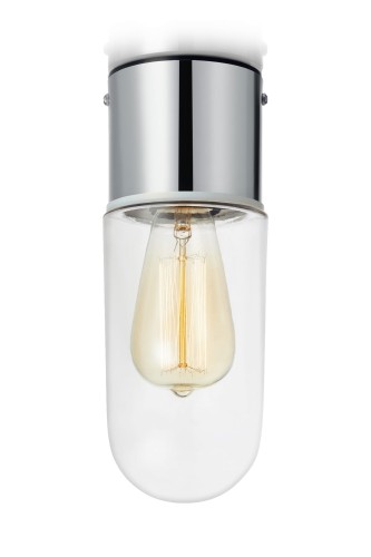 ZEN Sufitowa 1L Chrom/Przezr. IP44 107794 Markslojd