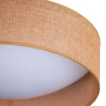Plafon Goldlux TULUZA LED 24W 40cm 4000K boho beige – 334213