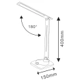 Lampka biurkowa Goldlux TOLEDO LED biała 3000K-6500K – 316660