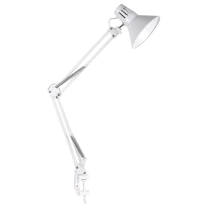 Lampka biurkowa Goldlux WORKER 1xE27 biała – 327536