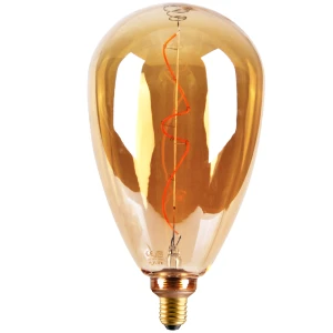 Żarówka LED Goldlux E27 FILAMENT S173 4W DecoVintage Amber 1800K – 317803