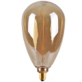 Żarówka LED Goldlux E27 FILAMENT S173 4W DecoVintage Amber 1800K – 317803