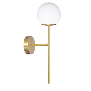 Kinkiet Goldlux BIANCA 1xE14 biało-złoty – 341655