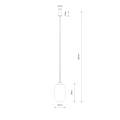 Lampa wisząca MALINDI A 12254 Nowodvorski
