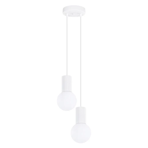 Lampa wisząca HALO 2P biała SL.1971 SOLLUX
