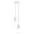 Lampa wisząca HALO 2P beżowa SL.1973 SOLLUX