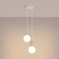 Lampa wisząca HALO 2P beżowa SL.1973 SOLLUX